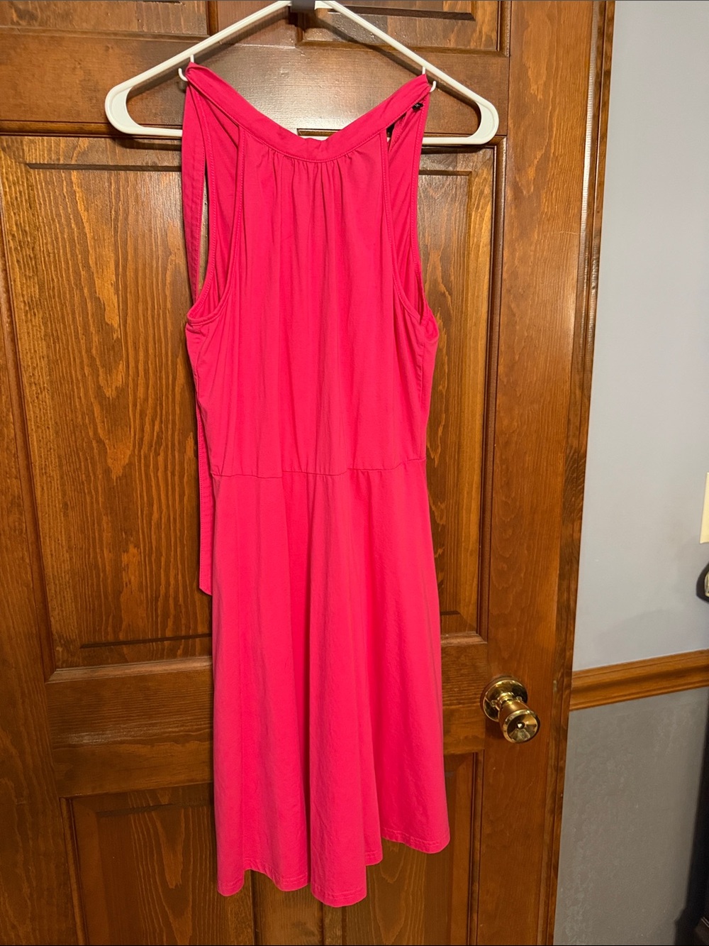 Women's Sleeveless Pink Dress